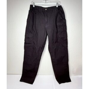 5.11 Tactical Cargo Pants Women's Size 14 Black Style 64355 Pockets Work Utility